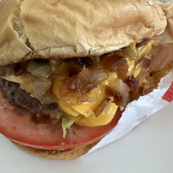 In-N-Out Burger - Couldn't pass up another view of the Double Double! - Burgers Near Me - Ventura, California