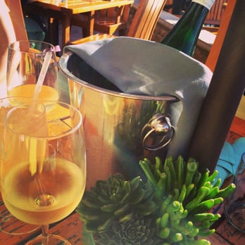 Ocean Terrace - Bottle Riesling and Half Moon Bay Sunset, pretty generous.. Get ready to be seriously happy happy! - New American Near Me - Half Moon Bay, California