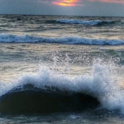 Douglas Beach - Sunset on the beach