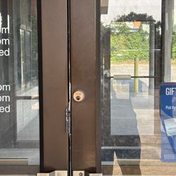 US Post Office - Lock door at 7:45am on a Monday