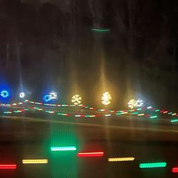 Dixie Speedway - Many sight to see during the Festival of Lights at Dixie