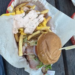 Kinky Chicken and Blimey Fries Kinky Chicken and Blimey Fries
