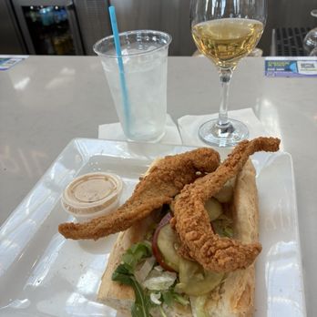 Emeril’s Table - Catfish poboy!!! - Seafood Near Me - Kenner, Louisiana