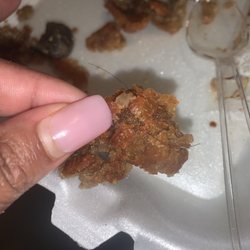 Amazing Wings - Fried mushrooms with hair