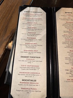 Menu photo 1 C Knight's Steakhouse El Dorado Hills, CA Menu photo 1 C Knight's Steakhouse El Dorado Hills, CA