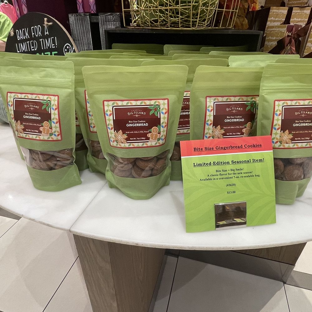 Big Island Candies - seasonal gingerbread cookies - Chocolatiers & Shops Near Me - Honolulu, Hawaii
