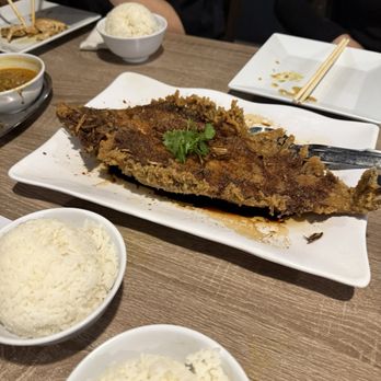 Sambal Chef - Fried Crispy Flounder Whole Fish with Supreme Soy Sauce - Malaysian Near Me - Houston, Texas
