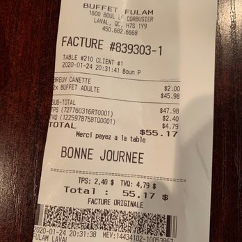 Buffet Chinois Fu Lam - So expensive for such crap, I feel ripped off completely! - Buffets Near Me - Laval, Quebec Buffet Chinois Fu Lam - So expensive for such crap, I feel ripped off completely! - Buffets Near Me - Laval, Quebec