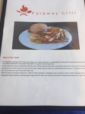 Menu photo 8 Celebrities Parkway Grill Fairview, OR