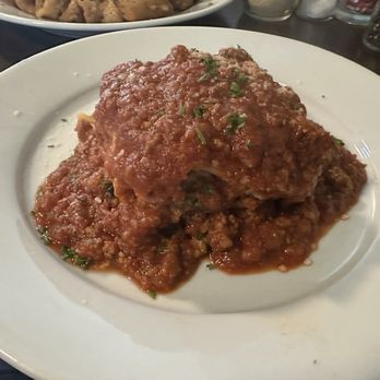 Spaghetti Warehouse - 15 layers they say - Italian Near Me - Columbus, Ohio