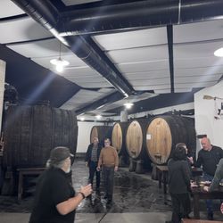 Lizeaga Sagardotegi - The Backroom with over 10 Barrels.
