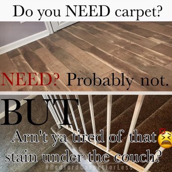 Carpet For Less - Creek, Crack, This Floor Is A Pain In My Back! Carpet For Less has the solution competitors surely lack. - Carpet Installation Near Me - Redford, Michigan Carpet For Less - Creek, Crack, This Floor Is A Pain In My Back! Carpet For Less has the solution competitors surely lack. - Carpet Installation Near Me - Redford, Michigan
