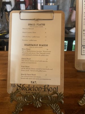 Menu photo 1 The Skeleton Root Cincinnati, OH
