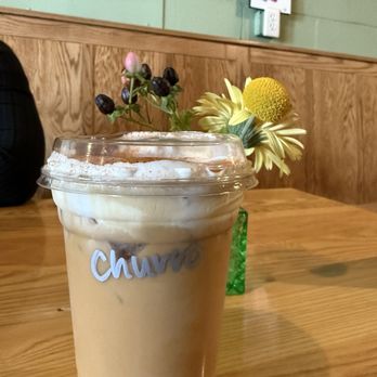 The Bean Counter - Churro latte - Coffee & Tea Near Me - Hanahan, South Carolina The Bean Counter - Churro latte - Coffee & Tea Near Me - Hanahan, South Carolina
