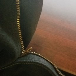 After pic of repaired zipper.