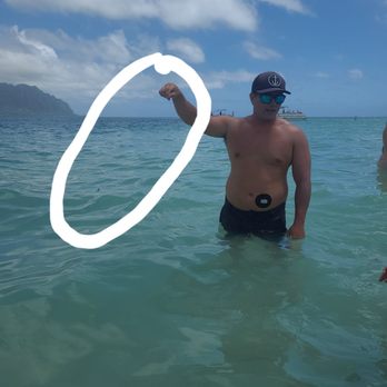 Captain Bob's Picnic Sail - He's holding a jellyfish - Boating Near Me - Kaneohe, Hawaii Captain Bob's Picnic Sail - He's holding a jellyfish - Boating Near Me - Kaneohe, Hawaii