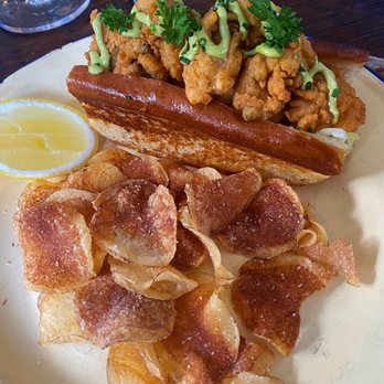 Chubby Fish - Fried Oyster Roll - Seafood Near Me - Charleston, South Carolina
