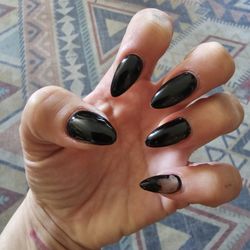 Rose Nails Gaylord - I got these done Thursday this is whay they looked like 24 hours later..