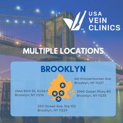 USA Vein Clinics - Check out which of our locations in Brooklyn is closest to you!