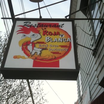 La Roja Y Blanca - a restaurant sign - Spanish Near Me - Harrison, New Jersey La Roja Y Blanca - a restaurant sign - Spanish Near Me - Harrison, New Jersey
