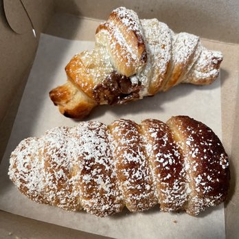 Dolce Italy - Nutella Croissant and Cream Horn - Bakeries Near Me - Greenville, South Carolina