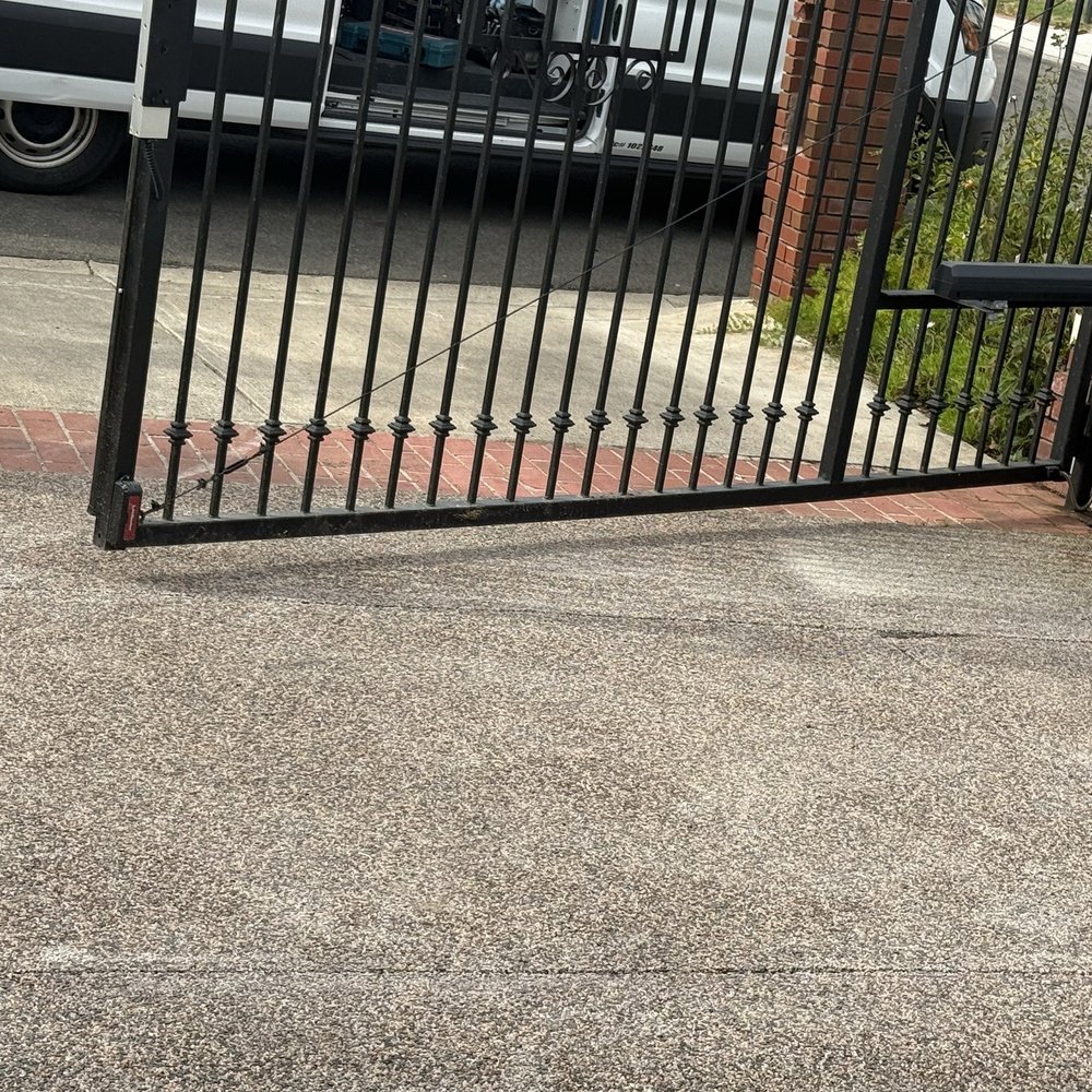 VG Tech - The loop installed for the gate - Fences & Gates Near Me - Ontario, California