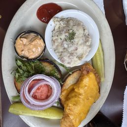 Fish sandwich! Fish sandwich!
