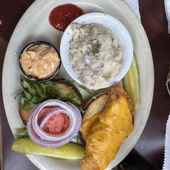 Downtown Grill & Brewery - Fish sandwich! - American Near Me - Knoxville, Tennessee Downtown Grill & Brewery - Fish sandwich! - American Near Me - Knoxville, Tennessee