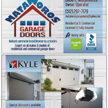 Matamoros Garage Doors - Garage Door Services Near Me - Kyle, Texas