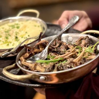 Old Hickory Steakhouse - Sides: mashed potatoes and mushrooms - Steakhouses Near Me - Grapevine, Texas