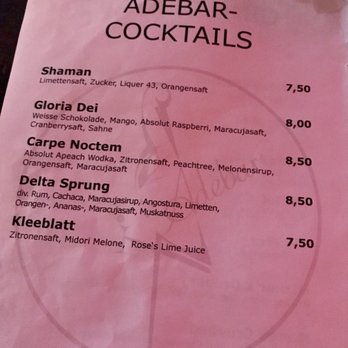 Adebar - Cocktail Bars Near Me - Fürth, BY