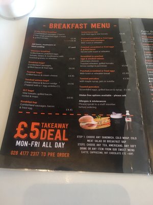 Menu photo 3 Fulla Beans Warrenpoint, NYM