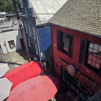 White Rabbit Gastropub - View from STAIR 3 in the Church Street parking garage. - Gastropubs Near Me - Frederick, Maryland