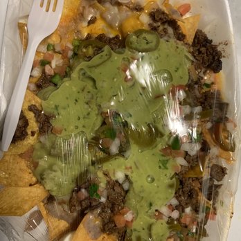 Cesar's Tacos - Steak super nachos I wish I had a spicy sauce for them - Mexican Near Me - Fort Worth, Texas