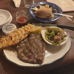 Steak and Shrimp