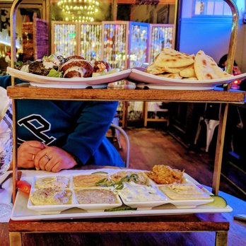 Caspian Restaurant - Appetizer Sampler..!!$19 totally worth it..!! - Mediterranean Near Me - Mountain View, California