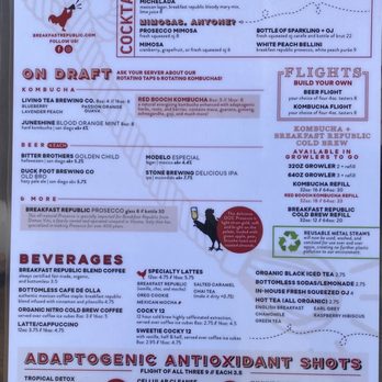 Breakfast Republic - Menu - Breakfast & Brunch Near Me - Costa Mesa, California