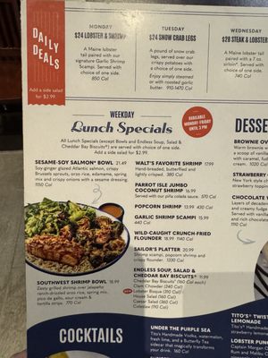 Menu photo 4 Red Lobster Santa Maria, CA Menu photo 4 Red Lobster Santa Maria, CA