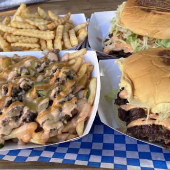 Super Smash Burgs - Super fries + double-patty Super Smash burgers - Burgers Near Me - Markham, Ontario