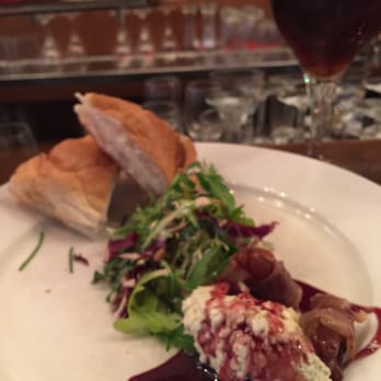 Van Kerkwijk - Bacon wrapped dates with blue cheese and port sauce. Drinking a dark Christmas local beer! - Cafes Near Me - Amsterdam, New Hampshire Van Kerkwijk - Bacon wrapped dates with blue cheese and port sauce. Drinking a dark Christmas local beer! - Cafes Near Me - Amsterdam, New Hampshire