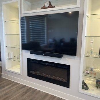 5by5 - 70" Samsung QLED with Denon Soundbar - Home Theatre Installation Near Me - Derby, Kansas