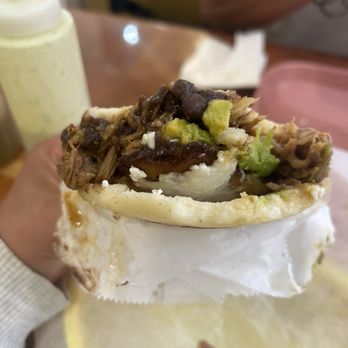 Viva Las Arepas - Chicken and bean arepa - Venezuelan Near Me - Las Vegas, Nevada