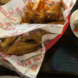 Wing Barn - Food is always cold even after waiting 45 minutes. Manger is always visiting with his friends and never helping the kitchen staff.