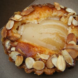 Sweet Thea at the Market - pear almond tart ($4)