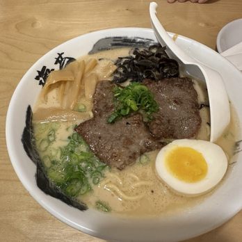 Ramen Nori - Wagyu ramen. Broth is creamy and rich and not salty. 1st time coming here. - Sushi Bars Near Me - Bellevue, Washington Ramen Nori - Wagyu ramen. Broth is creamy and rich and not salty. 1st time coming here. - Sushi Bars Near Me - Bellevue, Washington