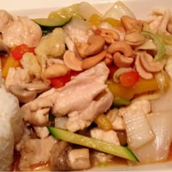 Chopstick - Hähnchen mit Cashewnüssen und Gemüse