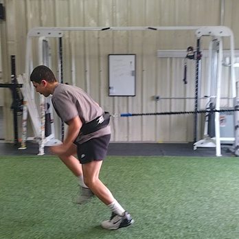 Lyft Station - On of our local athletes, Julian, here at the Lyft Station, training with Mike (Black Dog Strength). - Gyms Near Me - Farmington, New Mexico