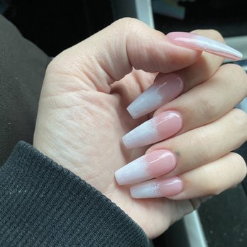 Professionail - Fill with White and pink polish (American manicure) "Ombré" - Nail Salons Near Me - Grand Terrace, California Professionail - Fill with White and pink polish (American manicure) "Ombré" - Nail Salons Near Me - Grand Terrace, California