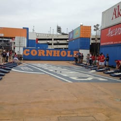Half Street Fairgrounds - Cornhole, anyone?