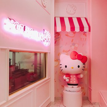 Hello Kitty Cafe - The well known Hello Kitty sculpture | IG: happyfoodieoc - Cafes Near Me - Irvine, California Hello Kitty Cafe - The well known Hello Kitty sculpture | IG: happyfoodieoc - Cafes Near Me - Irvine, California